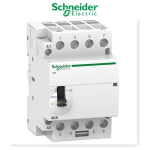 Contacteur Schneider iCT 40A 4NO – Commande Modulaire - Schneider - Electro Andalous Maroc