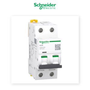 Disjoncteur Schneider iC60N 20A 2P Courbe D – Industriel - Schneider - Electro Andalous Maroc