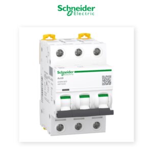 Disjoncteur Schneider iC60N 20A 3P Courbe B – Industriel - Schneider - Electro Andalous Maroc