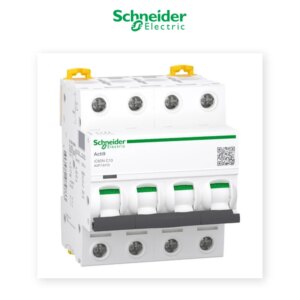 Disjoncteur Schneider iC40 63A 3P+N – Protection Triphasée - Schneider - Electro Andalous Maroc