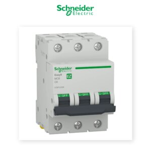 Disjoncteur Schneider Easy9 6A 3P – Protection Électrique - Schneider - Electro Andalous Maroc