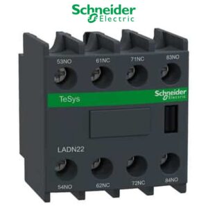 Contact Auxiliaire Schneider LADN22 2NO+2NC frontal – TeSys - Schneider - Electro Andalous Maroc