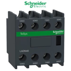 Contact Auxiliaire Schneider LADN40 4NO frontal – TeSys - Schneider - Electro Andalous Maroc