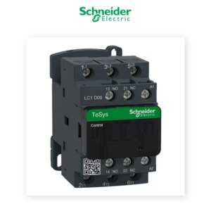 Contacteur Schneider TeSys D 9A Bobine 24V AC – LC1D09B7 - Schneider - Electro Andalous Maroc