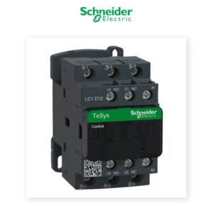 Contacteur Schneider TeSys D 12A Bobine 24V AC – LC1D12B7 - Schneider - Electro Andalous Maroc