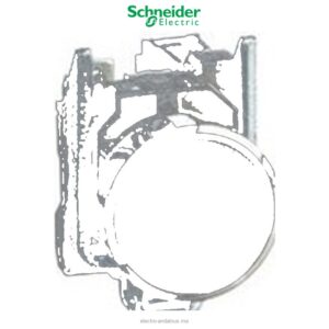 Bouton Poussoir Jaune 1NO Schneider Harmony XB4 Métal – Commande Industrielle - Schneider - Electro Andalous Maroc