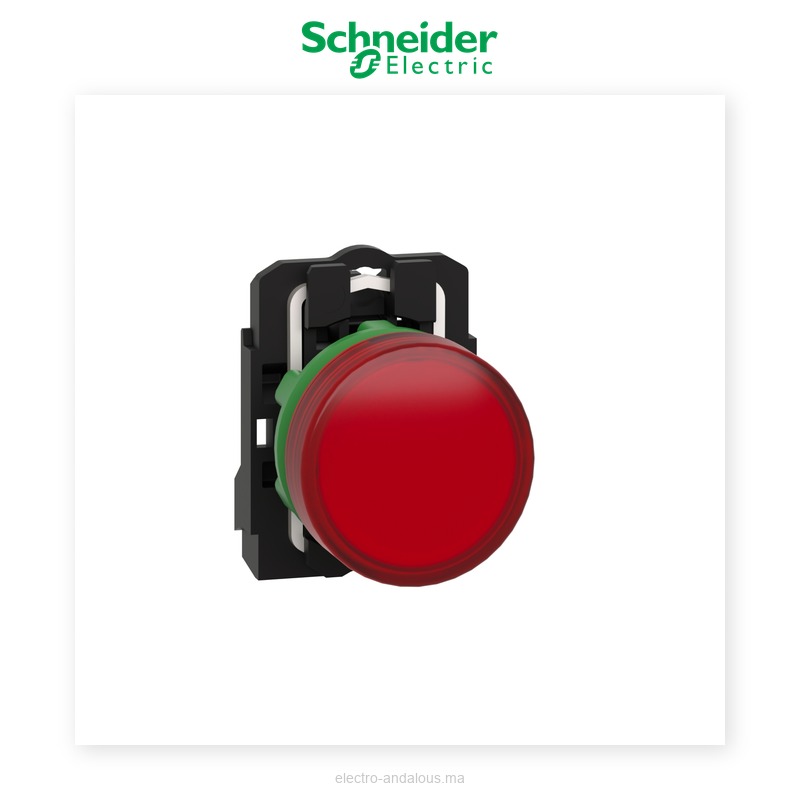 Voyant rouge 24V Schneider Harmony XB5 Ø22 – Industriel - Schneider - Electro Andalous Maroc