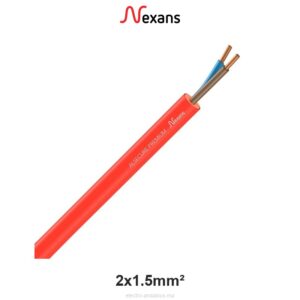 Câble Incendie CR1 ALSECURE 2x1.5mm² Nexans – Résistant au Feu - Nexans - Electro Andalous Maroc