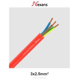 Câble Incendie CR1 ALSECURE 3x2.5mm² Nexans – Résistant au Feu - Nexans - Electro Andalous Maroc