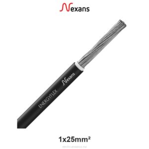Câble TITANEX H07RN-F 1x25mm² Nexans – Industriel Caoutchouc - Nexans - Electro Andalous Maroc