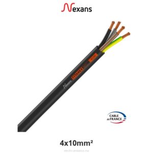 Câble TITANEX H07RN-F 4x10mm² Nexans – Industriel Caoutchouc - Nexans - Electro Andalous Maroc