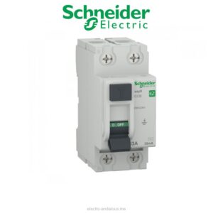 Schneider Electric Easy9 XP | Interrupteur Différentiel 2P 63A 30mA | Monophasé Haute... - Schneider - Electro Andalous Maroc