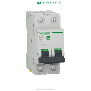 Disjoncteur Schneider Easy9 50A 2P – Protection Bipolaire - Schneider - Electro Andalous Maroc