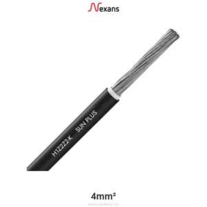 Câble Solaire H1Z2Z2-K 4mm² Rouge Nexans – Photovoltaïque - Nexans - Electro Andalous Maroc
