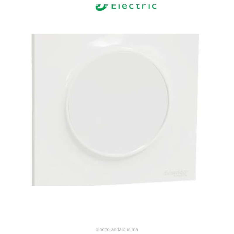 Double Va-et-Vient 10A Schneider Odace Blanc – Appareillage Résidentiel - Schneider - Electro Andalous Maroc