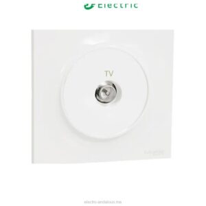 Prise TV/SAT Schneider Odace Blanc – Appareillage Résidentiel - Schneider - Electro Andalous Maroc