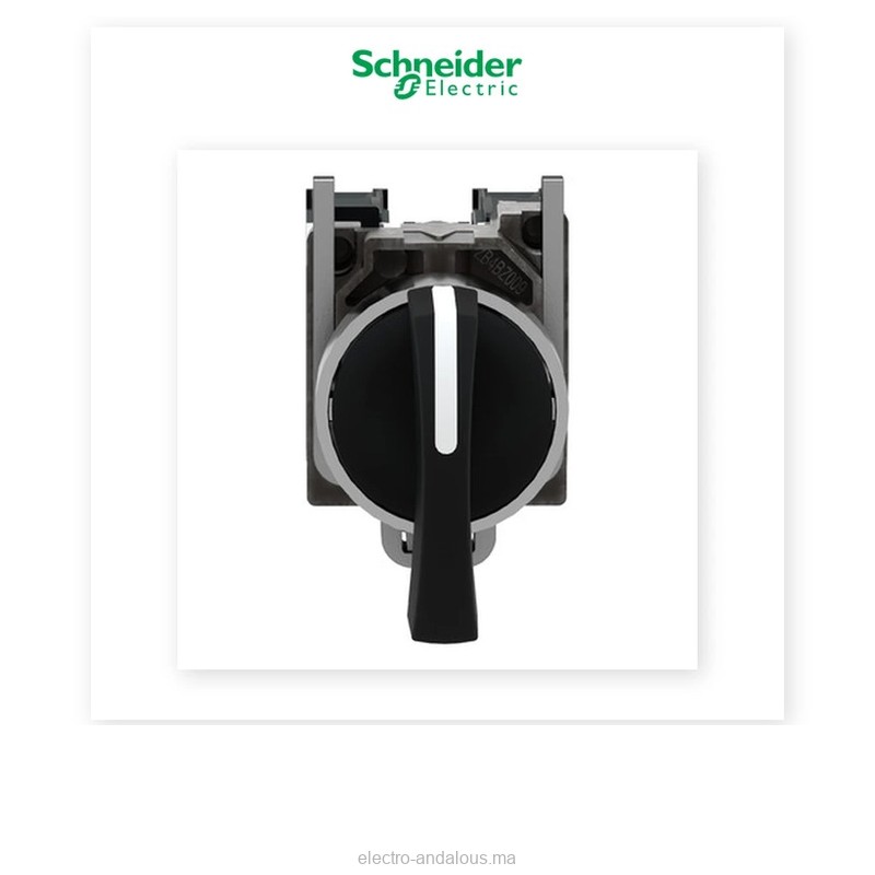 Bouton lumineux rouge 24V Schneider Harmony XB4 Ø22 – Métal - Schneider - Electro Andalous Maroc