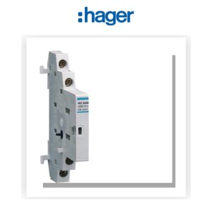 Contacteur auxiliaire pr disj moteur 10+1F 230V AC Hager MZ520N - Electro Andalous Maroc