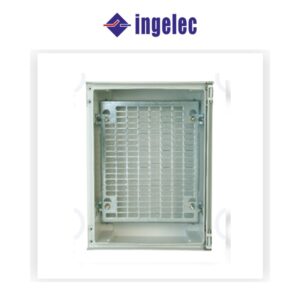 Platine perforée Ingelec pour coffret Polybox 400x315x160 - Réf PP0403P - Electro Andalous Maroc