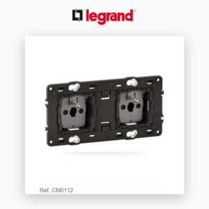 Double prise 2x2P+T Legrand Céliane 16A 250V précâblée - Electro Andalous Maroc
