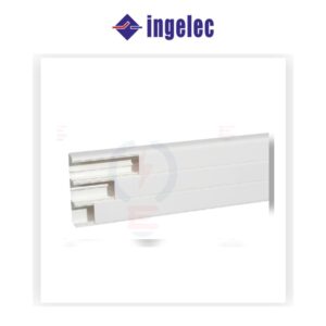 Plinthe Goulotte INGELEC 3 Compartiments 170x55mm (Réf: PN17055) - Electro Andalous Maroc