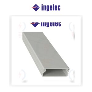 Moulure Électrique INGELEC 40x16mm – Fixation Auto-adhésive (Réf: M4016NA) - Electro Andalous Maroc