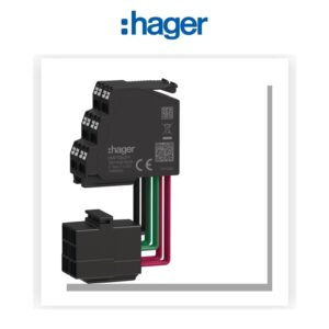 Connecteur d'auxiliaire type C 2*6/3 pour ZSI, OAC Hager HWY952H - Electro Andalous Maroc