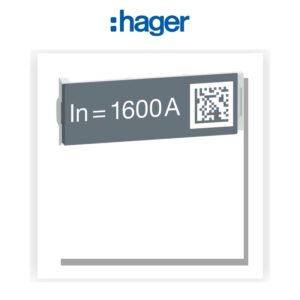 Calibreur In= 1600A (pièce détachée) Hager HWW469HSA - Electro Andalous Maroc