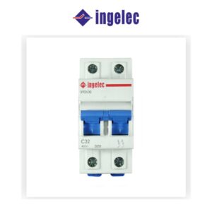 Disjoncteur bipolaire Ingelec Securis 32A courbe C - Réf 3702/32 - Electro Andalous Maroc