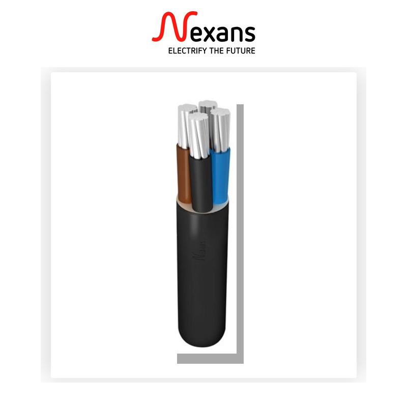 Cable aluminium AR2V Nexans U1000 AR02V 3x150+70 - ref. 56664019700 - Electro Andalous Maroc