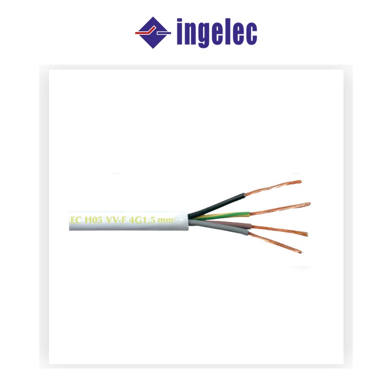 Câble Souple H05 VV-F C1 Ingelec - Fil Électroménager Sécurisé Maroc 5G1 - Réf HWFE1/C1 - Electro Andalous Maroc