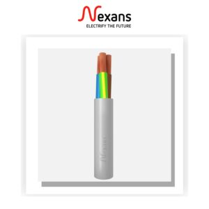 Cable souple H05VV-F Nexans H05 VVF |SV1V| 3G1,5 Gris - SOUPLEX+ - ref. 57136339308 - Electro Andalous Maroc