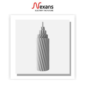 Conducteur aluminium aerien Nexans Câble nu en alliage alu 54,6 mm2 - ref. 50380060000 - Electro Andalous Maroc