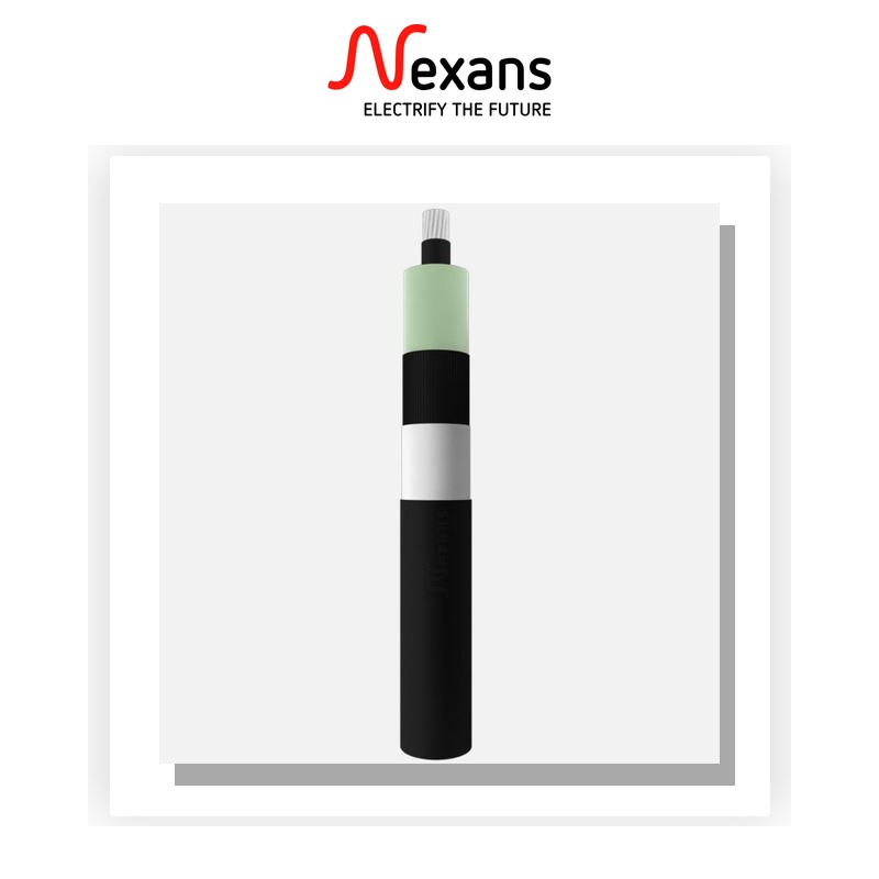 Cable moyenne tension Nexans NFC 33226 12/20 1x150 AL - ref. 57261150500 - Electro Andalous Maroc