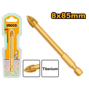 INGCO Forêt pour Carrelage et Verre 8*85Mm - DBG1130808 - Electro Andalous Maroc