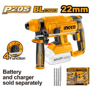 INGCO Marteau Perforateur 22MM 20V (sans Batterie) - CRHLI2201 - Electro Andalous Maroc