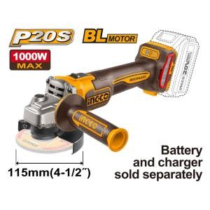 INGCO Meuleuse 115MM 20V sans Batterie 1000W - CAGLI27153 - Electro Andalous Maroc