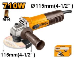 INGCO Meuleuse 115MM 710W - AG7118 - Electro Andalous Maroc
