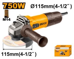 INGCO Meuleuse 115MM 750W ss - AG75028 - Electro Andalous Maroc