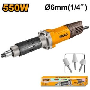 INGCO Meuleuse Droite 6MM 550W + 3 Accessoires - PDG5501 - Electro Andalous Maroc