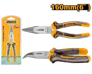 INGCO Pince a Bec Coude 160MM ss - HBNP08168 - Electro Andalous Maroc