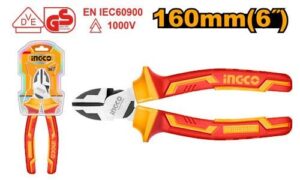 INGCO Pince Coupante Diagonale Isole et Robuste 160MM NR - HIHLDCP28160 - Electro Andalous Maroc