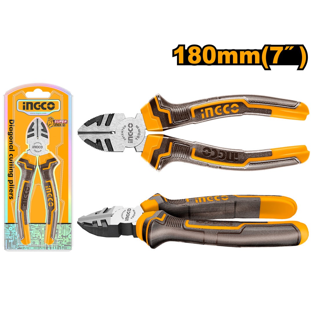 INGCO Pince Coupante DIAGONALE180MM - HDCP08188 - Electro Andalous Maroc