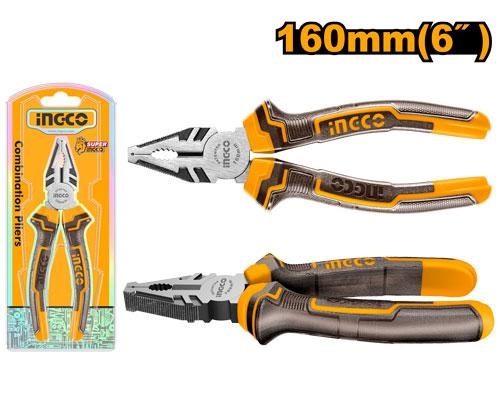 INGCO Pince Universelle 160MM ss - HCP08168 - Electro Andalous Maroc