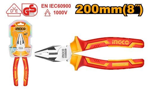 INGCO Pince Universelle Isolee 8 » » / 200mm - HICP28208 - Electro Andalous Maroc