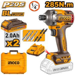 INGCO Visseuse à Choc 20V 285N.m Brushless - CIRLI2028 - Electro Andalous Maroc